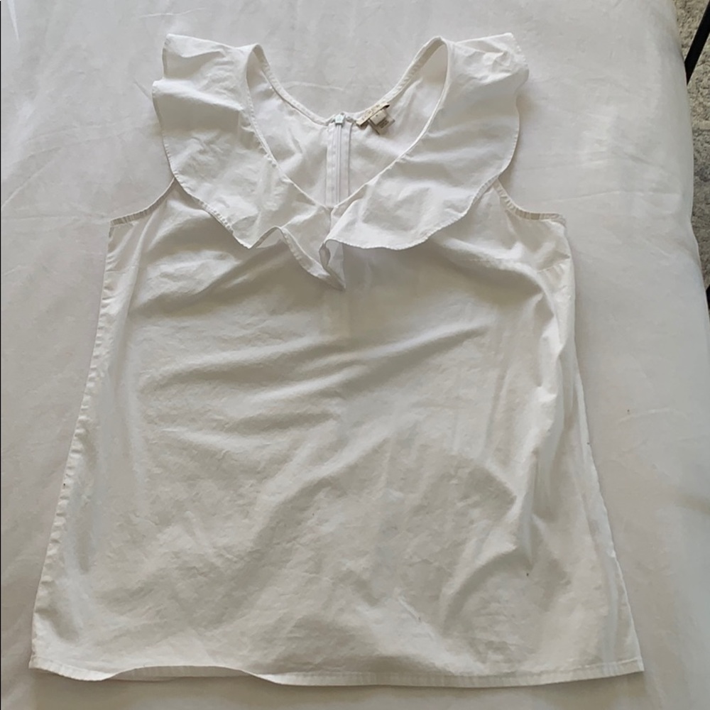 JCrew White Blouse